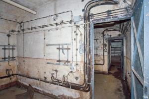 Ligne Maginot - ROCHONVILLERS - A8 - (Ouvrage d'artillerie) - Entre bloc 6 et bloc 7
Le PC de l'ouvrage