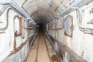 Ligne Maginot - ROCHONVILLERS - A8 - (Ouvrage d'artillerie) - Bloc 8
La galerie vers le bloc avec des niches à mines