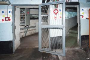 Ligne Maginot - ROCHONVILLERS - A8 - (Ouvrage d'artillerie) - Usine électrique
Un des entrées de l'usine et galerie de liaison vers le M1