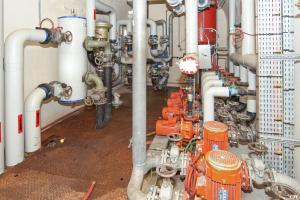 Ligne Maginot - ROCHONVILLERS - A8 - (Ouvrage d'artillerie) - L'usine électrique modernisée