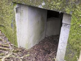 Ligne Maginot - LUTERSBERG 2 - (Blockhaus pour arme infanterie) - L'entrée du blockhaus