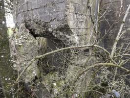Ligne Maginot - BLANKHECK - (Blockhaus pour arme infanterie) - La deuxième chambre de tir est détruite.