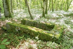 Ligne Maginot - LANING 3 - (Cuve pour arme d'infanterie) - Face frontale