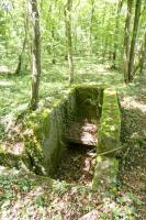 Ligne Maginot - LANING 3 - (Cuve pour arme d'infanterie) - Ce n'est pas beaucoup plus qu'un tranchée