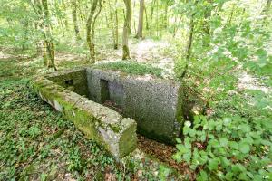 Ligne Maginot - LANING 4 - (Cuve pour arme d'infanterie) - 