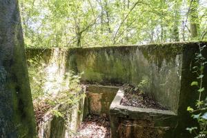 Ligne Maginot - LANING 6 - (Blockhaus pour arme infanterie) - Le parapet
