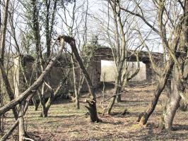 Ligne Maginot - LIXING - (Stand de tir) - Le pare balles