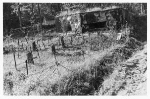 Ligne Maginot - MC1B - HENRIVILLE 3 (AVANT POSTE) - (Blockhaus pour canon) - 