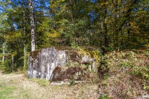 Ligne Maginot - MC1B - HENRIVILLE 3 (AVANT POSTE) - (Blockhaus pour canon) - 