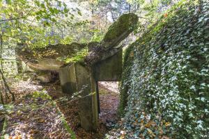 Ligne Maginot - MC1B - HENRIVILLE 3 (AVANT POSTE) - (Blockhaus pour canon) - 