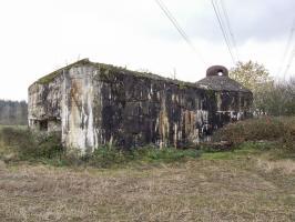 Ligne Maginot - MC07 - STG R - (Casemate d'infanterie - Double) - Le flanquement à droite.