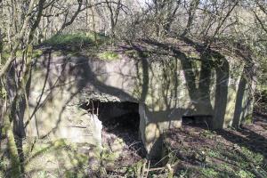 Ligne Maginot - MISTBERG 2 - (Blockhaus pour arme infanterie) - L'entrée