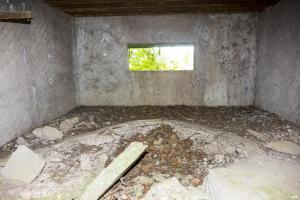 Ligne Maginot - UBERNIED 5 - (Blockhaus pour canon) - L'intérieur