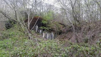 Ligne Maginot - NONNENBERG - X17 - (Abri) - Le coffre remblayé