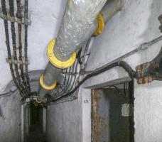 Ligne Maginot - COL DE GARDE (G) - EO10 - (Abri actif) - L'entrée du central téléphonique et PC