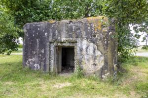 Ligne Maginot - VAHL EBERSING OUEST - (Blockhaus pour canon) - L'entrée du matériel                