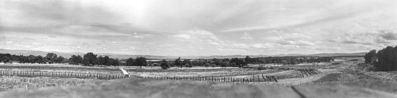 Ligne Maginot - 93 - RANSPACH NORD - (Casemate d'infanterie - Double) - Vue des champs de rails autour de la casemate
Vers l'est et le sud