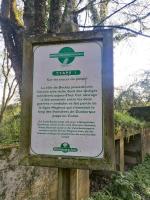 Ligne Maginot - BUCHWALD (I/23° RARF) - (Position d'artillerie préparée) - Cuve bétonnée 4
Plaque explicative