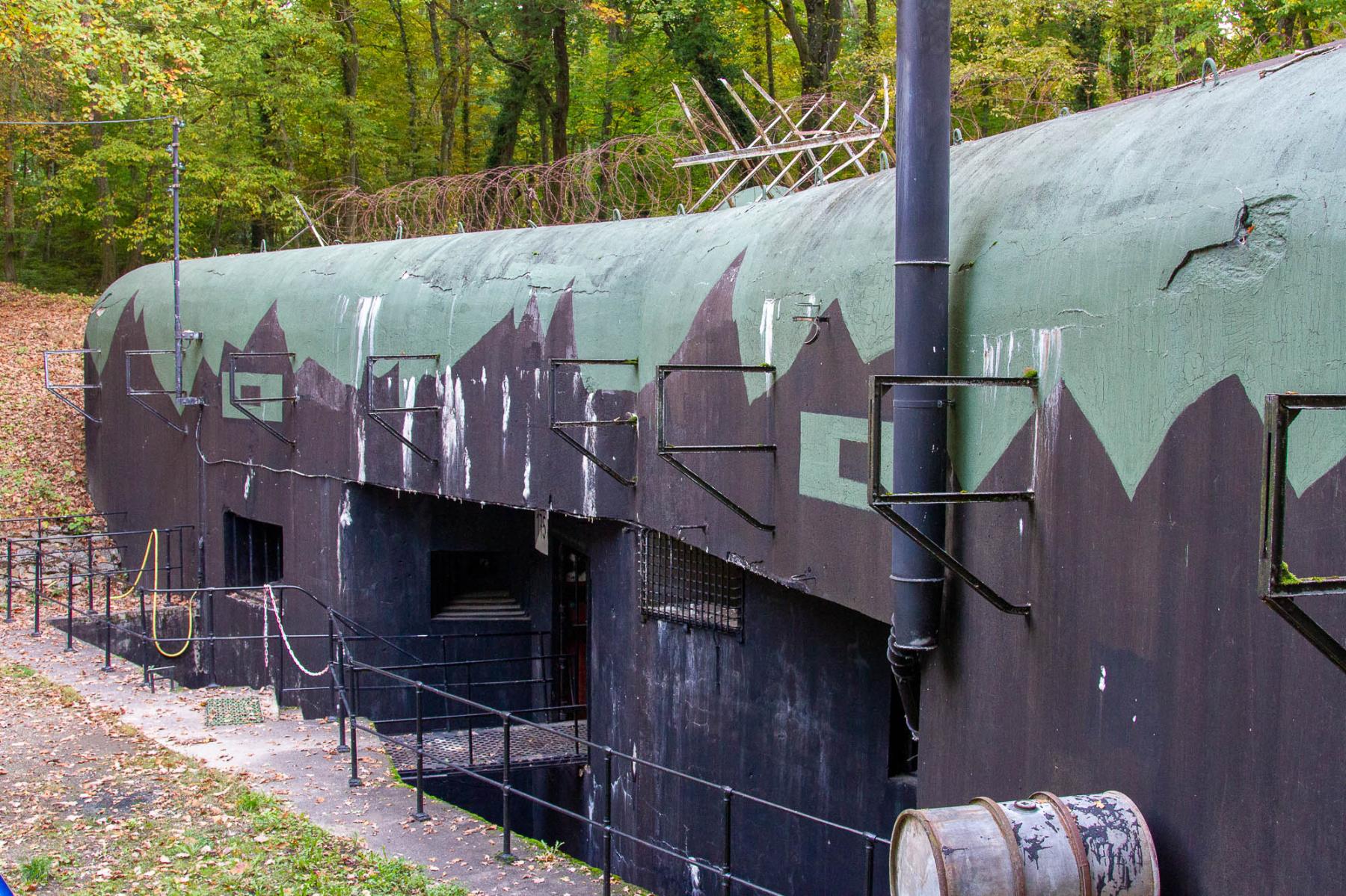 Ligne Maginot - BOUSSE - A24 - (Ouvrage d'infanterie) - Bloc entrée
Vue latérale - Michel Teiten