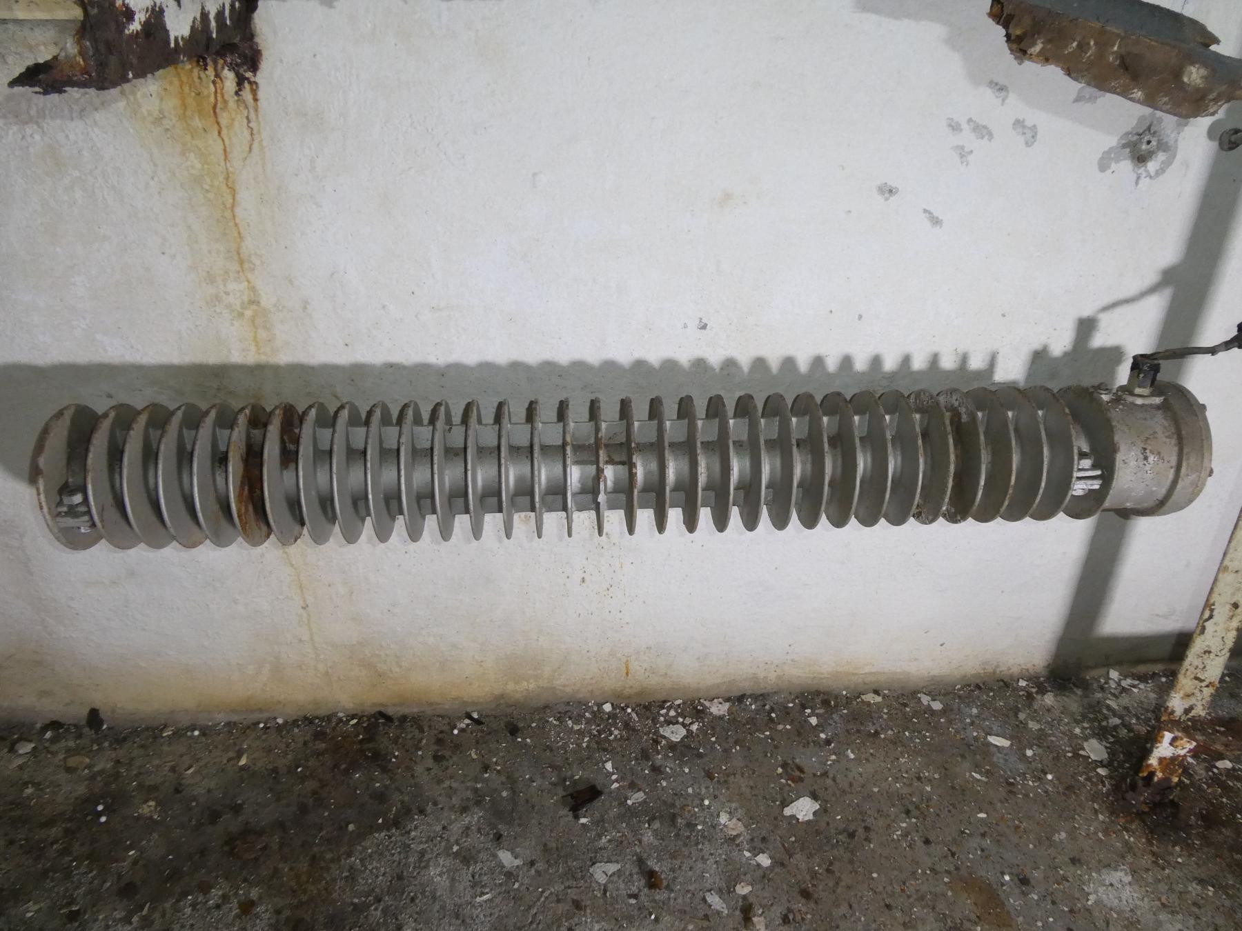 Ligne Maginot - Principe du chauffage dans les ouvrages CORF - Radiateur électrique à ailettes de 1000w
Col de Garde