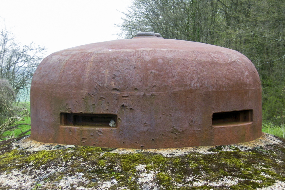 Ligne Maginot - LATIREMONT - A3 - (Ouvrage d'artillerie) - Bloc 2
Cloche observatoire VDP - Michel Teiten