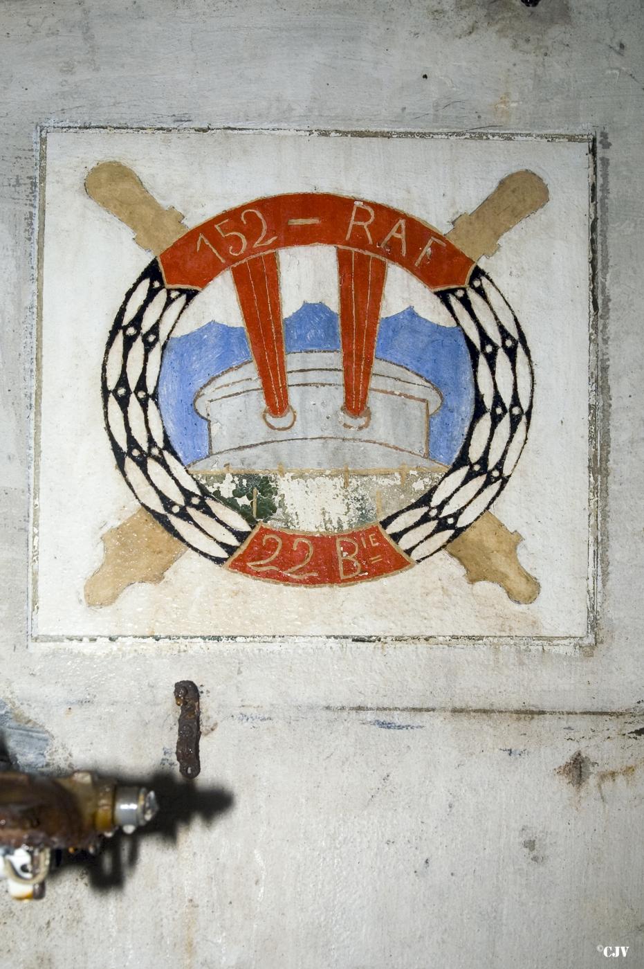 Ligne Maginot - LATIREMONT - A3 - (Ouvrage d'artillerie) - Bloc 2
Peinture murale - Lia VERMEULEN