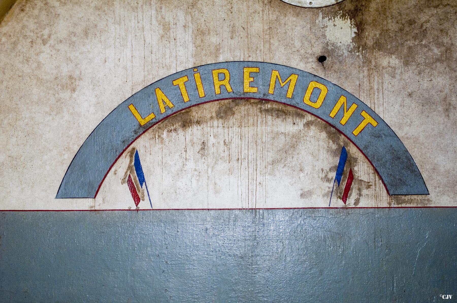 Ligne Maginot - LATIREMONT - A3 - (Ouvrage d'artillerie) - Usine électrique
Peinture murale - Lia VERMEULEN