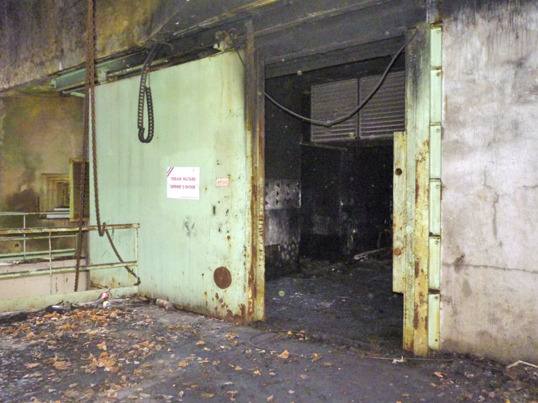Ligne Maginot - ROCHONVILLERS - A8 - (Ouvrage d'artillerie) - Entrée munitions
L'entrée modernisé
