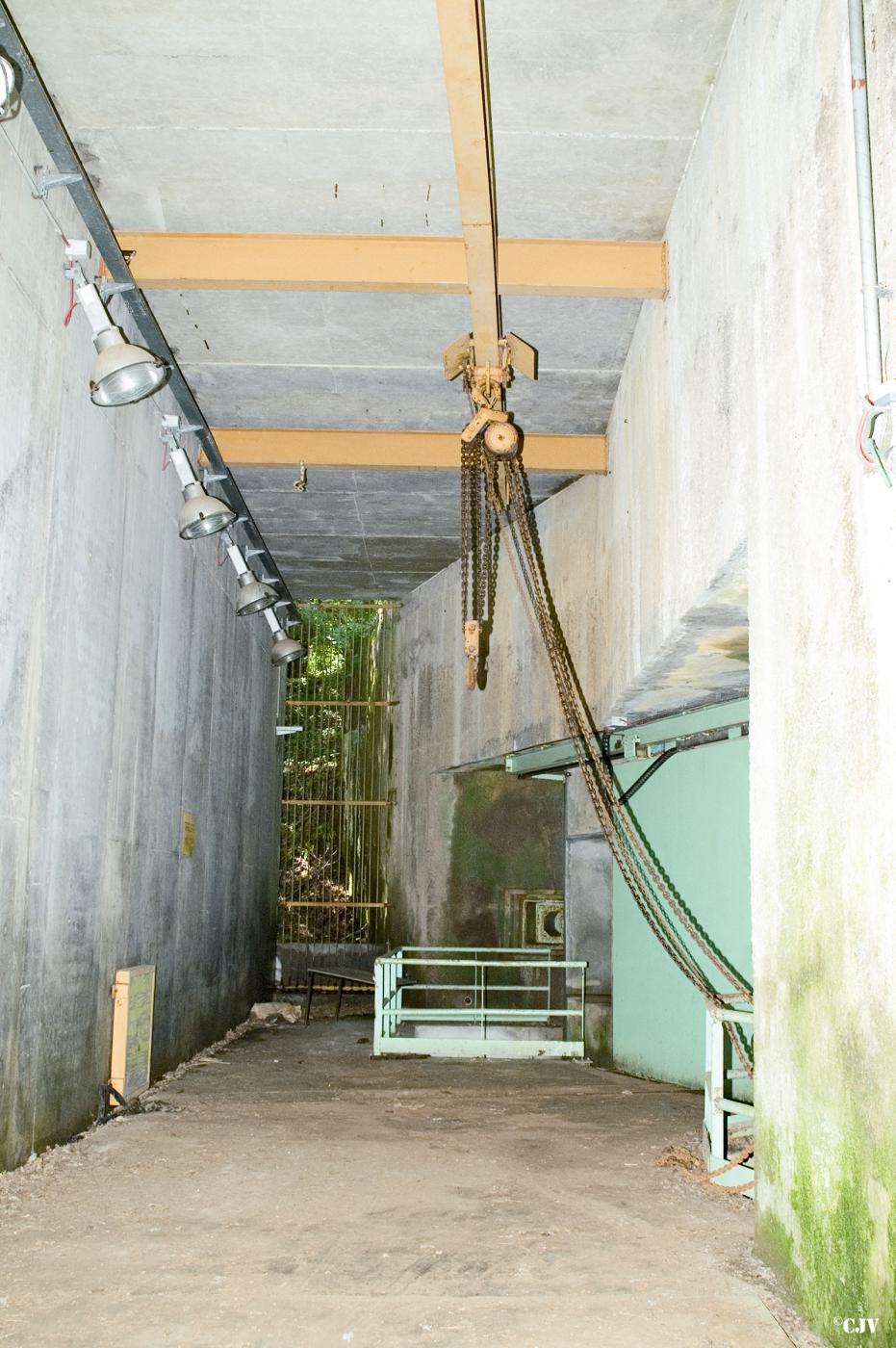 Ligne Maginot - ROCHONVILLERS - A8 - (Ouvrage d'artillerie) - Entrée munitions