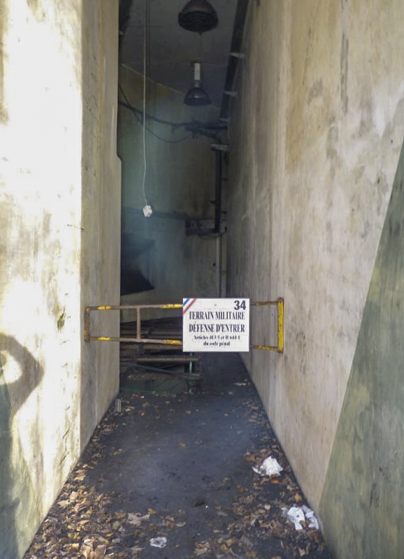 Ligne Maginot - ROCHONVILLERS - A8 - (Ouvrage d'artillerie) - Entrée des hommes