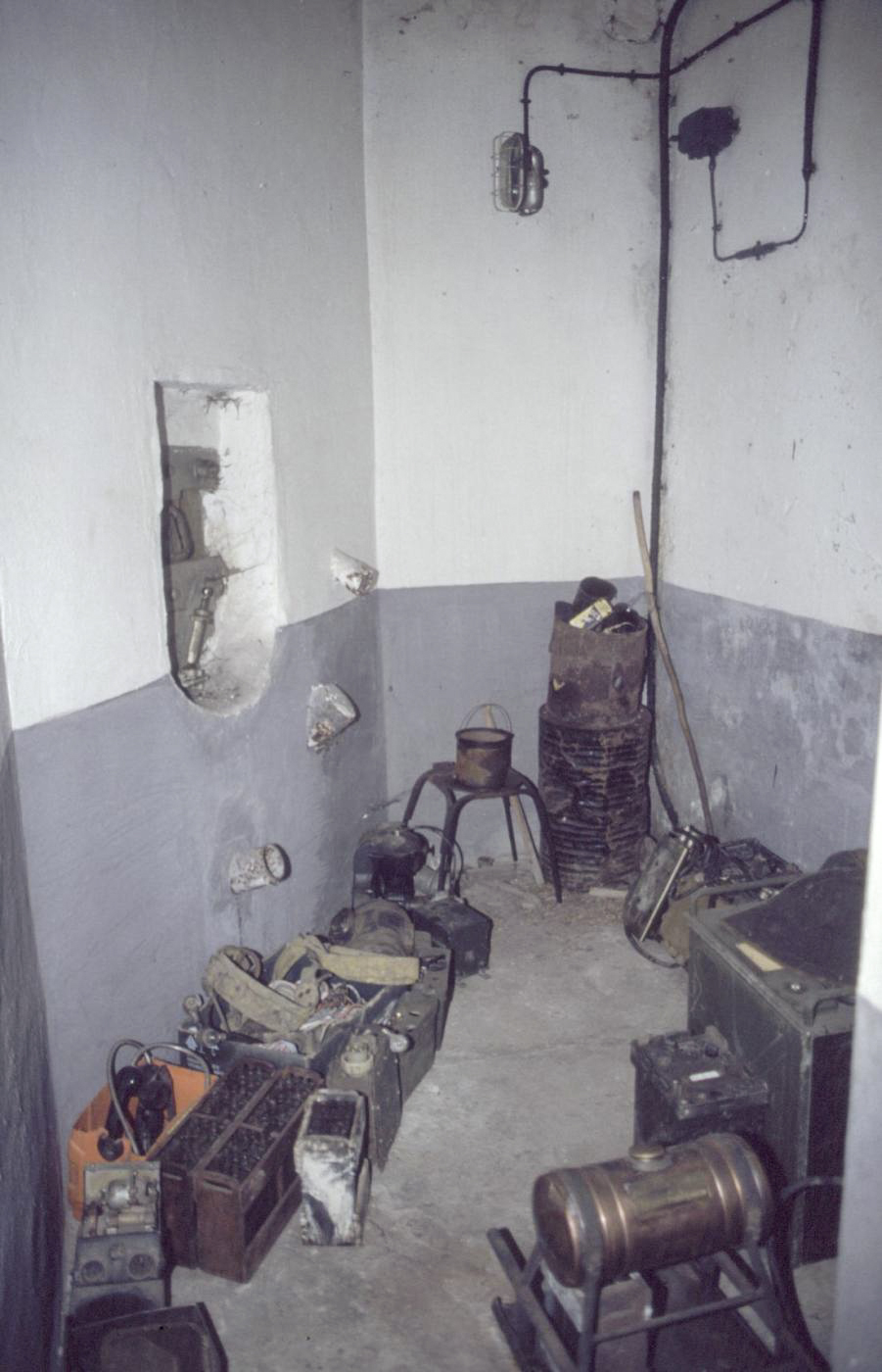 Ligne Maginot - HATTEN - O1 - (Observatoire d'artillerie) - Stock du matériel - ammagsdr