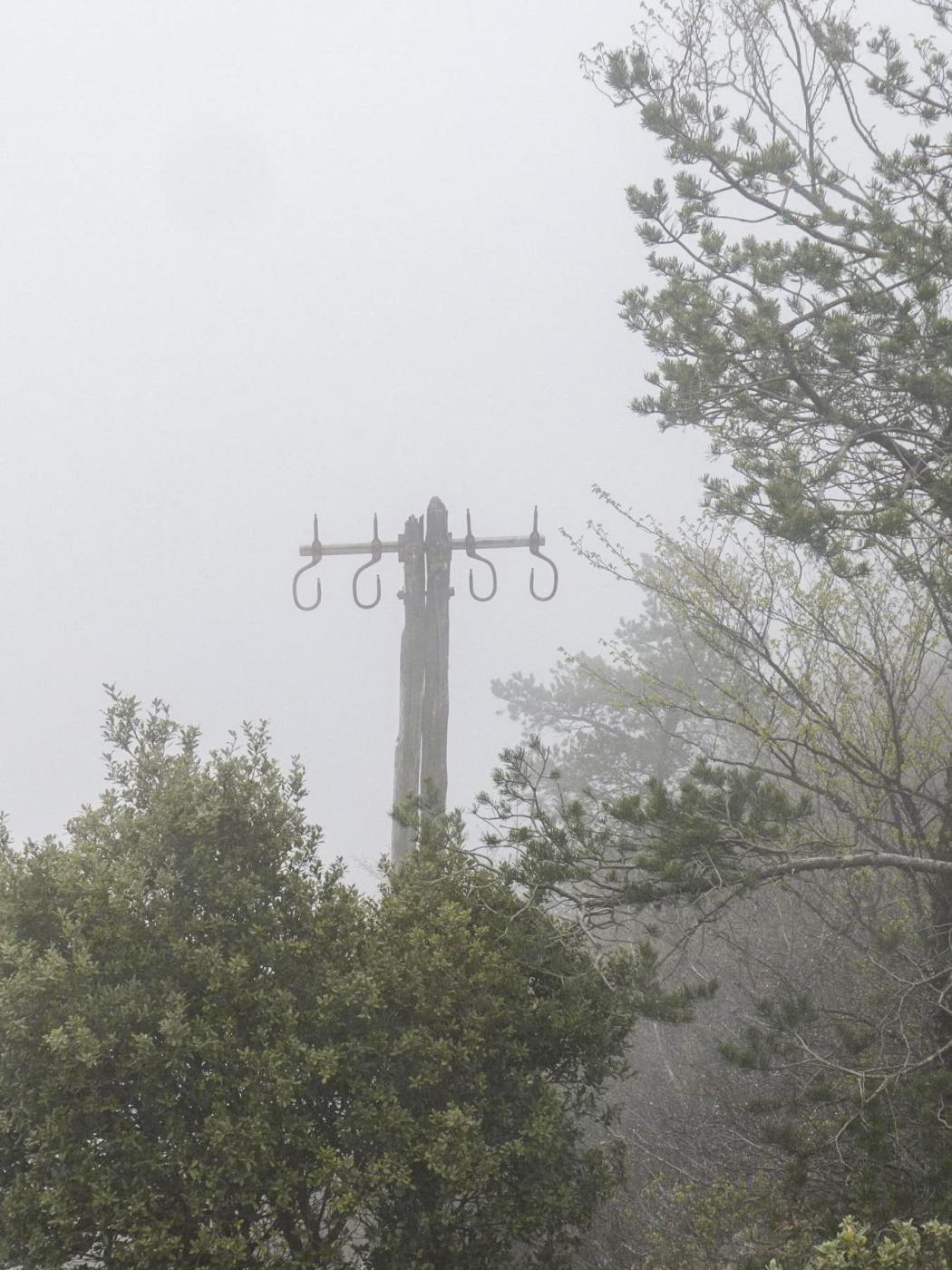 Ligne Maginot - CIME DES CABANELLES - (Observatoire d'artillerie) - Environnement
Arrivée des lignes téléphoniques venant de St. Agnès ou de Torre vers le Mont Agel. - ELLENA Daniel - CUNY Philippe