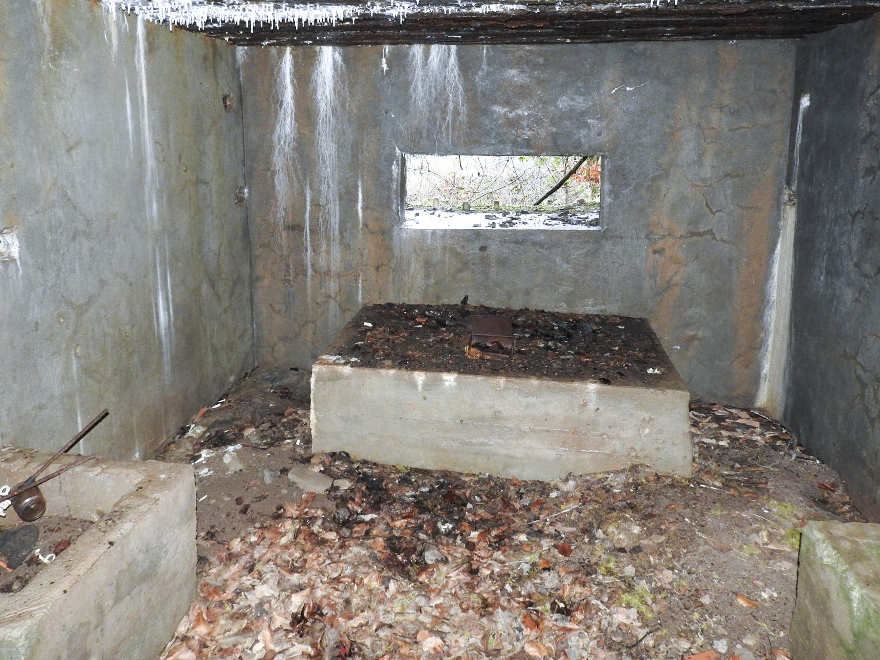 Ligne Maginot - BB355 - (Blockhaus pour canon) - La chambre de tir. - STENGER Mathieu