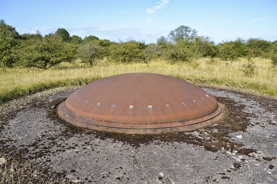 Ligne Maginot - ROCHONVILLERS - A8 - (Ouvrage d'artillerie) - Bloc 2
Tourelle pour deux tubes de 75 mle 33