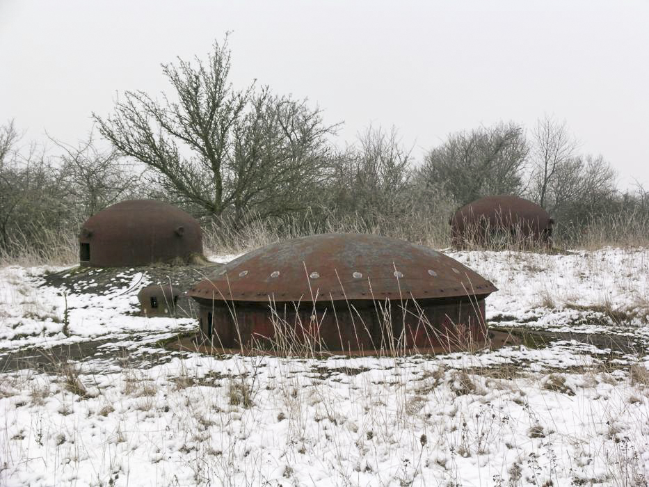 Ligne Maginot - ROCHONVILLERS - A8 - (Ouvrage d'artillerie) - Bloc 3
Tourelle pour deux pièces de 75 mm R modèle 1932