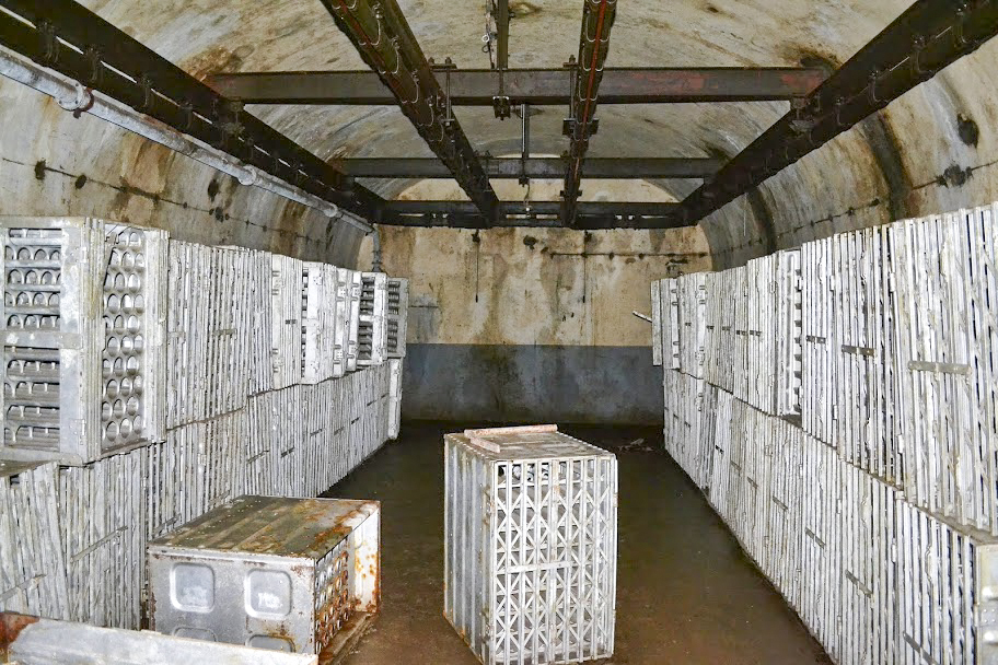 Ligne Maginot - ROCHONVILLERS - A8 - (Ouvrage d'artillerie) - Bloc 3
Magasin à munitions M2