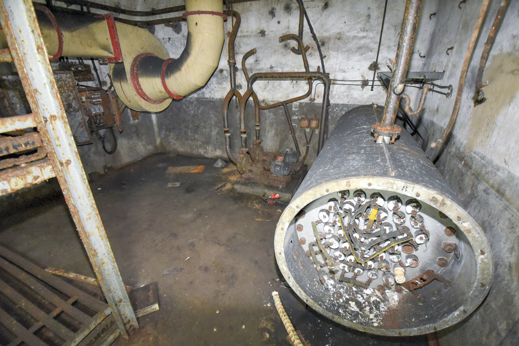 Ligne Maginot - ROCHONVILLERS - A8 - (Ouvrage d'artillerie) - Bloc 6
Station de chauffage