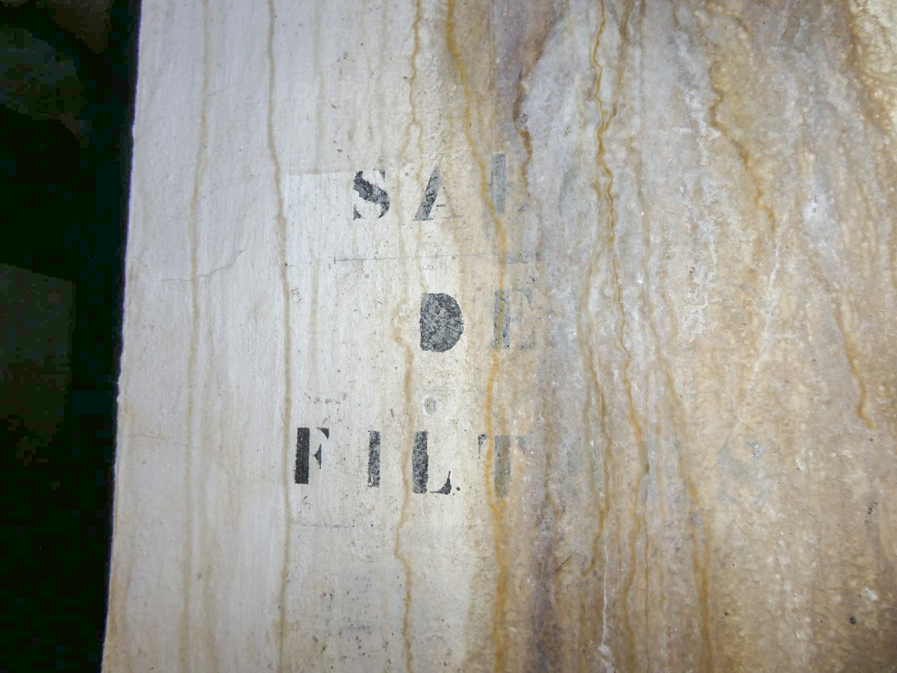 Ligne Maginot - COL DE GARDE (G) - EO10 - (Abri actif) - Bloc 4
Deuxième salle de neutralisation. - ELLENA Daniel - CUNY Philippe