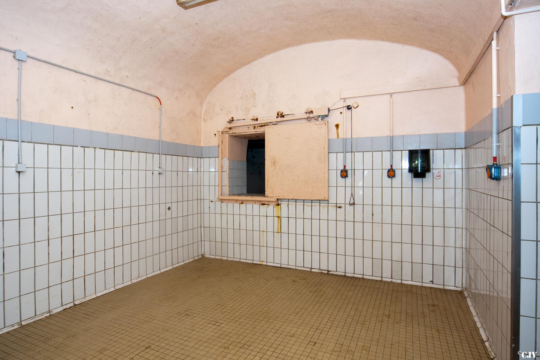 Ligne Maginot - ROCHONVILLERS - A8 - (Ouvrage d'artillerie) - Adaptation de la caserne pour l'utilisation par l'OTAN
La cuisine