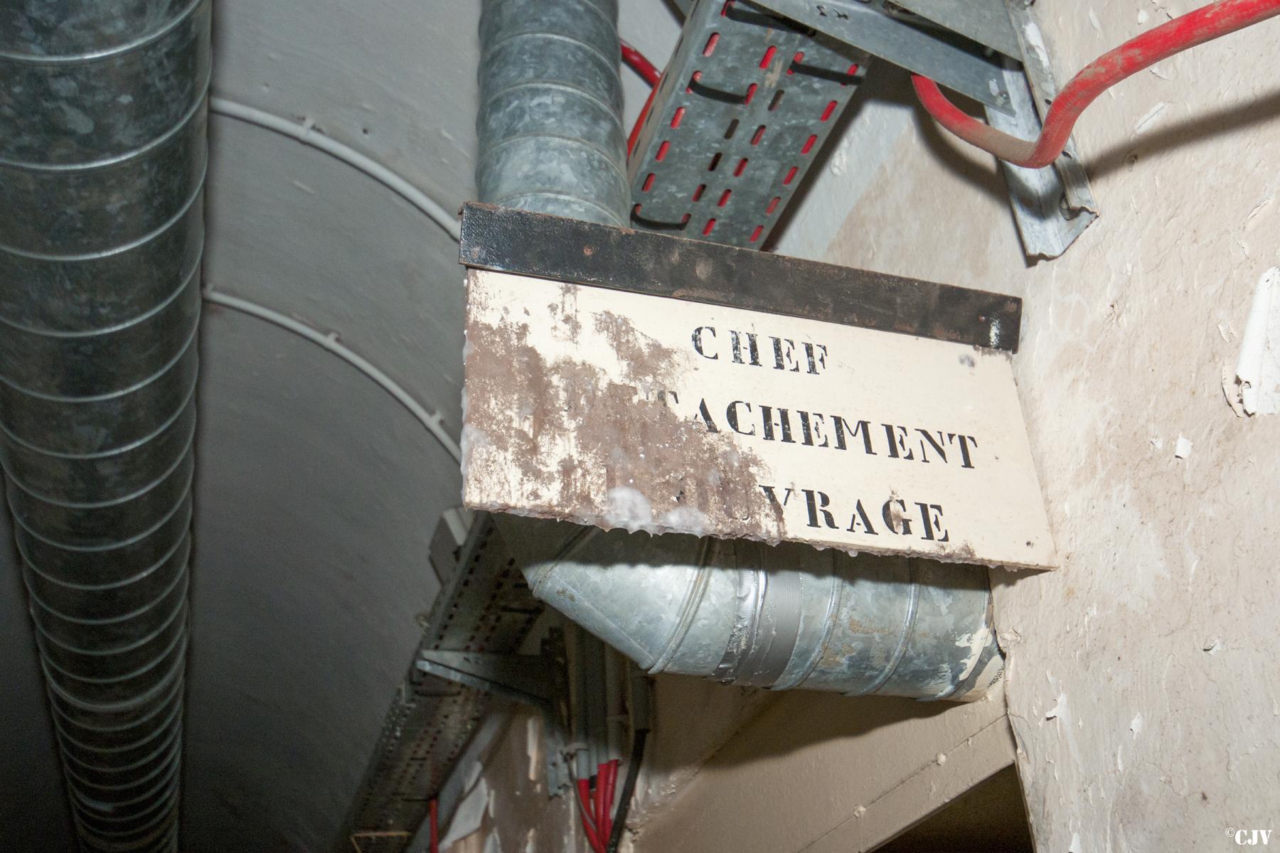 Ligne Maginot - ROCHONVILLERS - A8 - (Ouvrage d'artillerie) - Les aménagements du PC Guerre
Les magasins aux artifices - Lia VERMEULEN