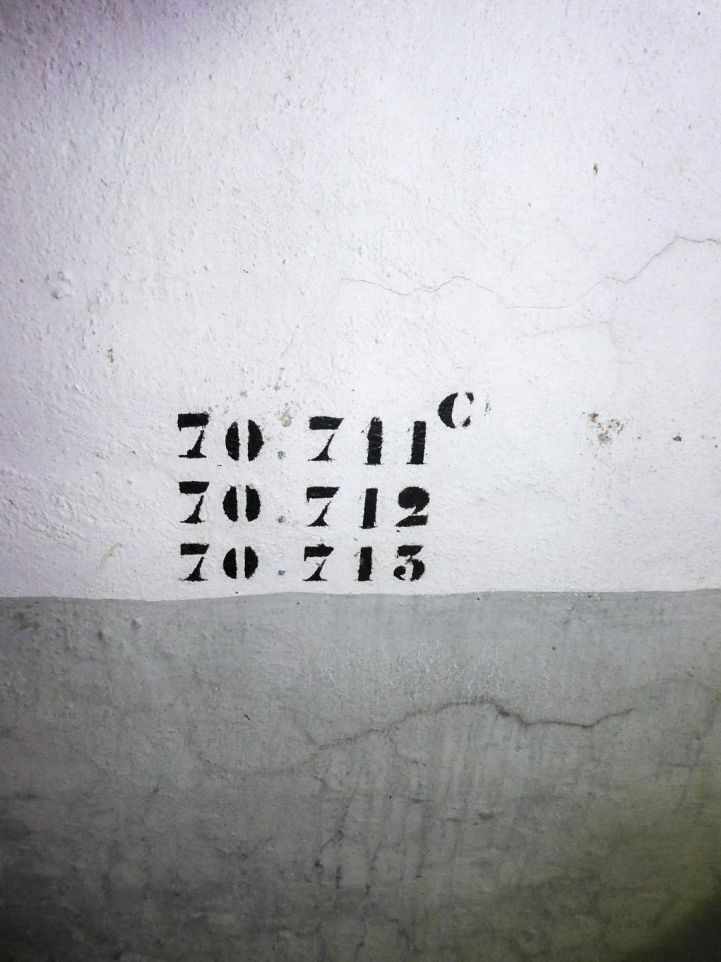 Ligne Maginot - COL DE GARDE (G) - EO10 - (Abri actif) - Numéros, matricules. - ELLENA Daniel - CUNY Philippe