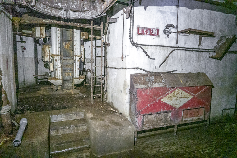 Ligne Maginot - MICHELSBERG - A22 - (Ouvrage d'artillerie) - Bloc 6
Etage intermédiaire de la tourelle - Michel Teiten