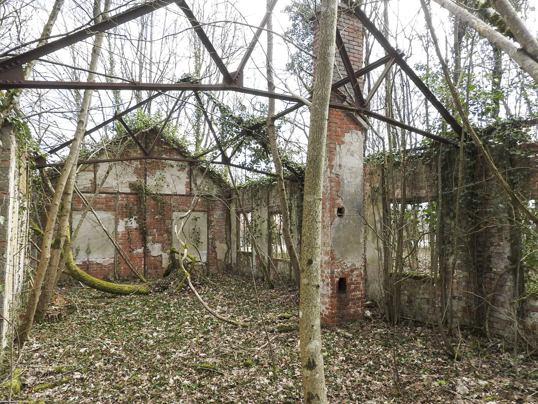 Ligne Maginot - TETING CAMP - (Camp de sureté) - Les ruines des baraquements