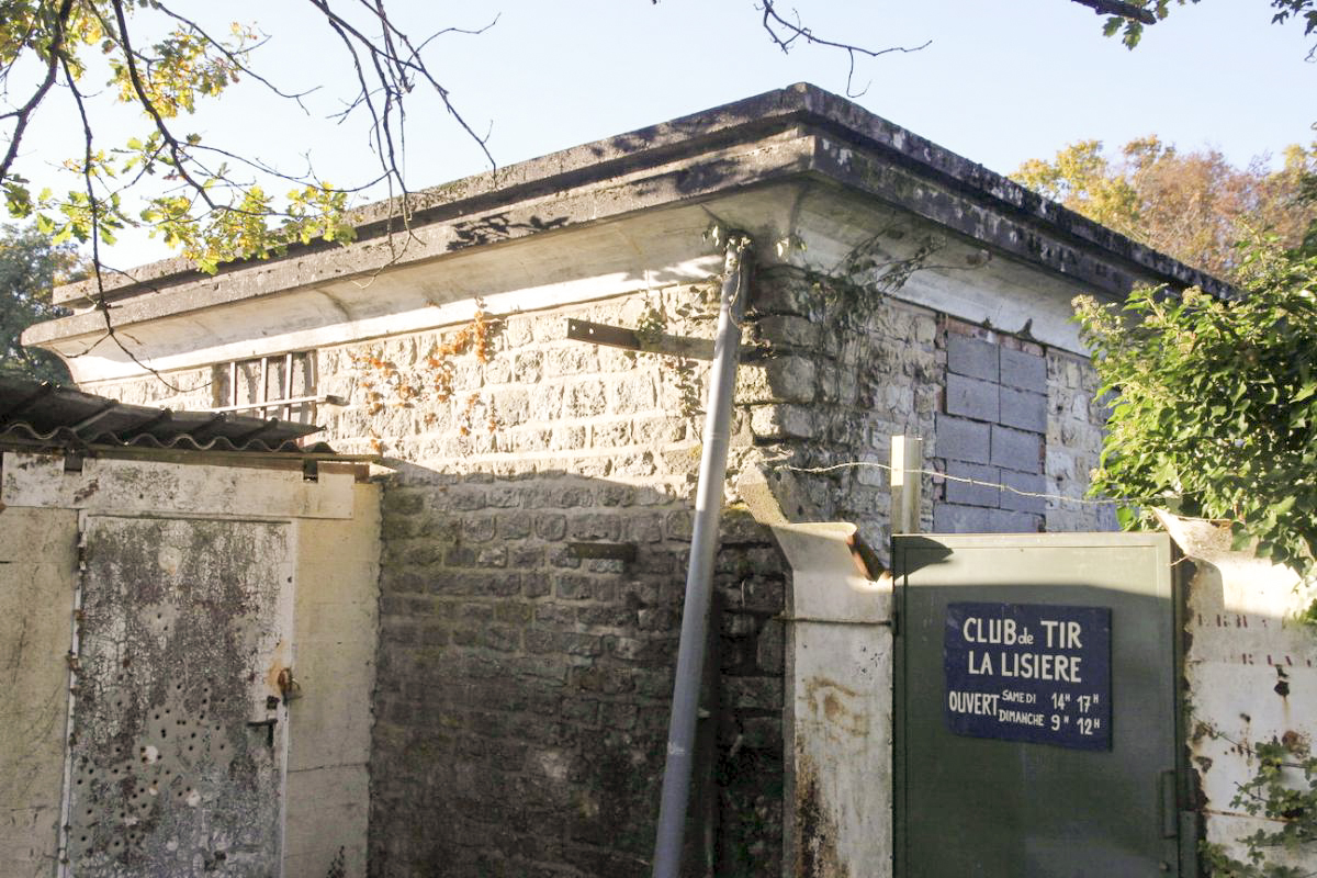 Ligne Maginot - TETING CAMP - (Stand de tir) - L'accès à la casemate