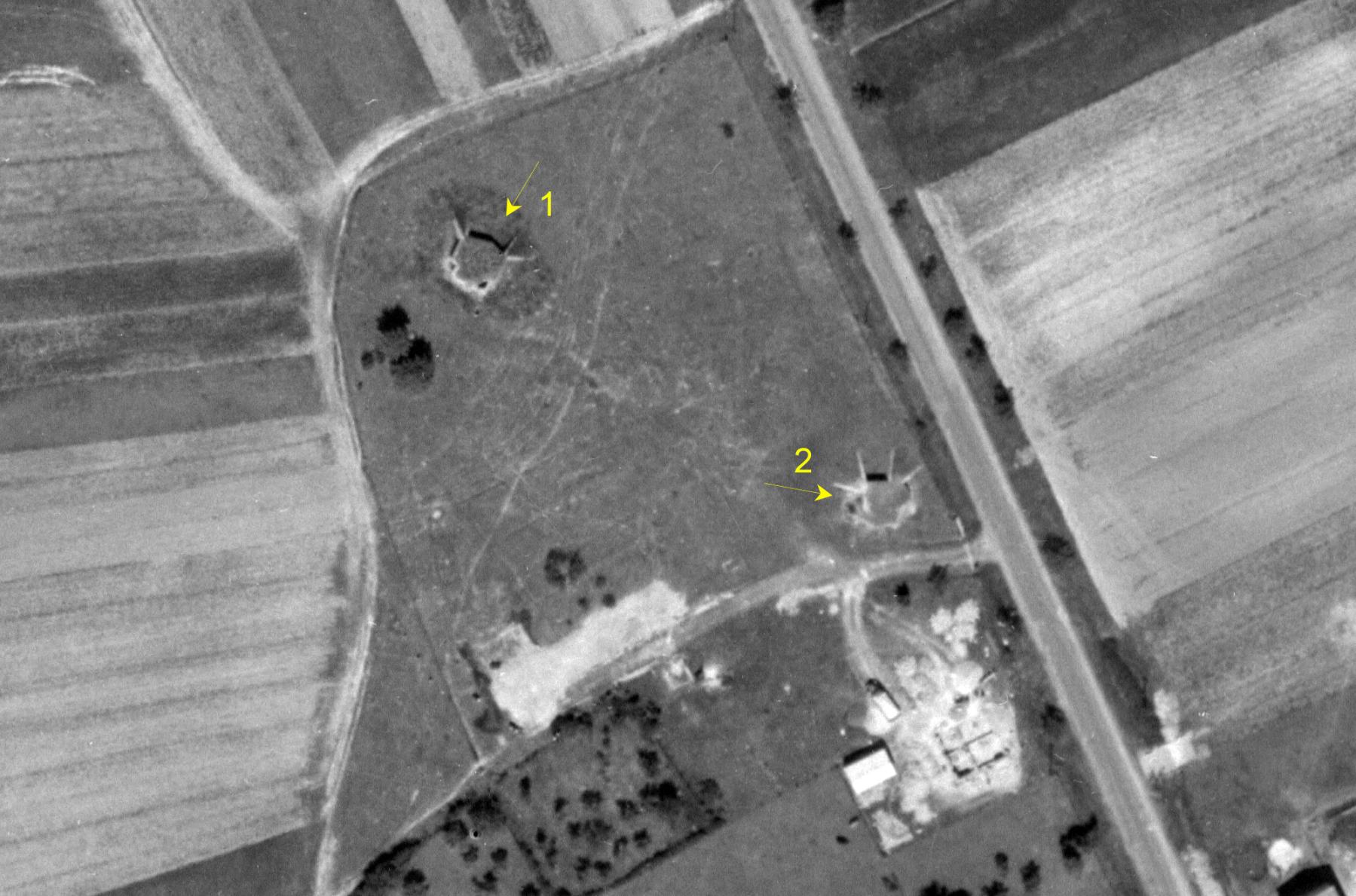 Ligne Maginot - ALTVILLER 1 - (Blockhaus pour arme infanterie) -  - IGN - Géoportail 1953