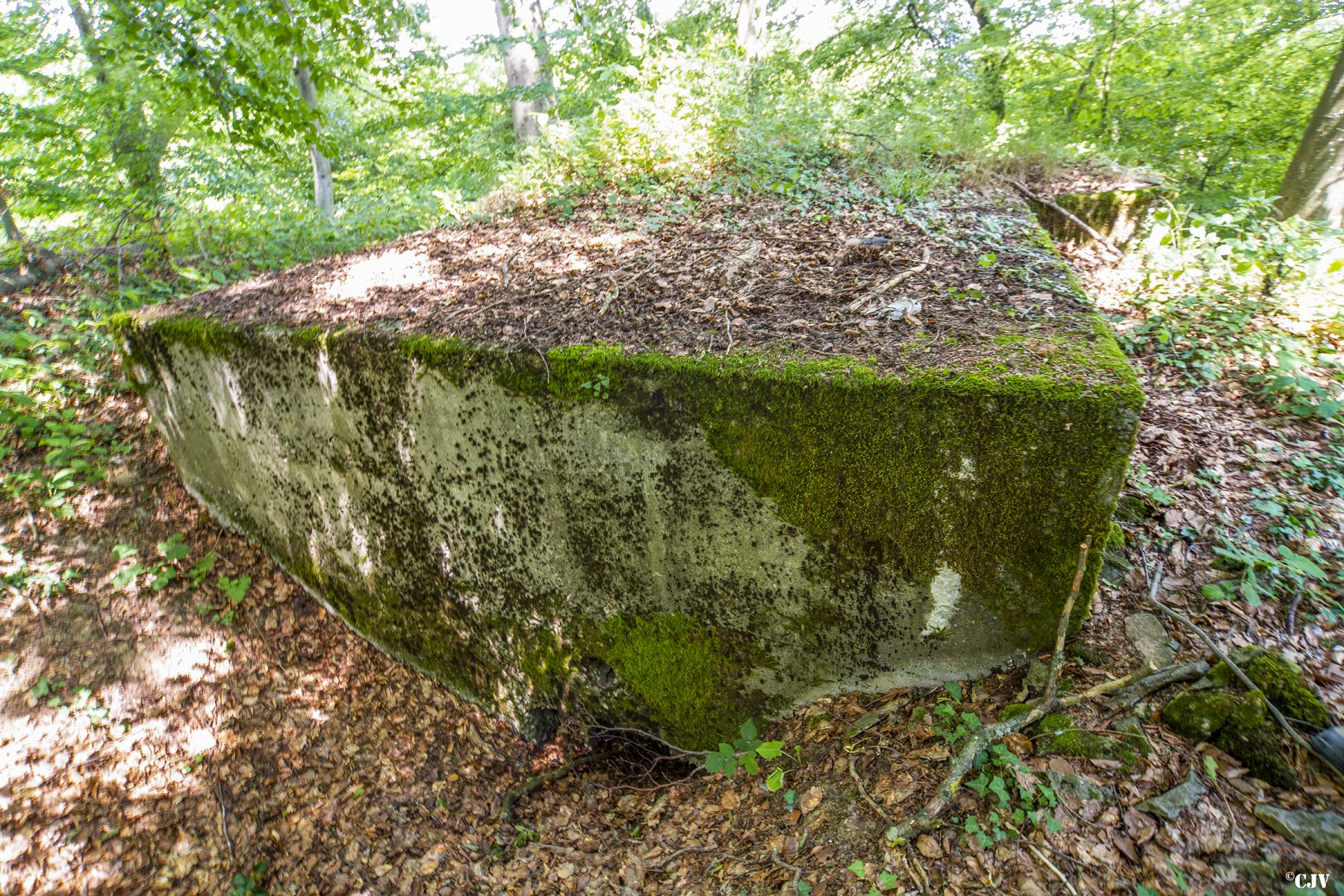 Ligne Maginot - BUCHENHUEBEL 4 - (Observatoire d'infanterie) - Face arrière