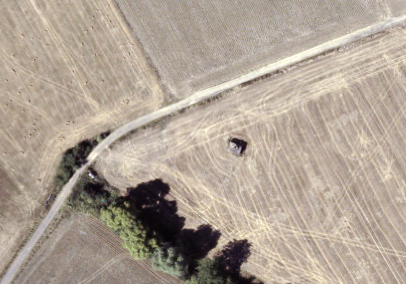 Ligne Maginot - DICKERTEN OUEST - (Blockhaus pour arme infanterie) -  - IGN - Géoportail 2012