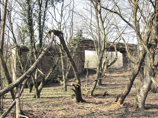 Ligne Maginot - LIXING - (Stand de tir) - Le pare balles - AALMA - www.lignemaginot.com