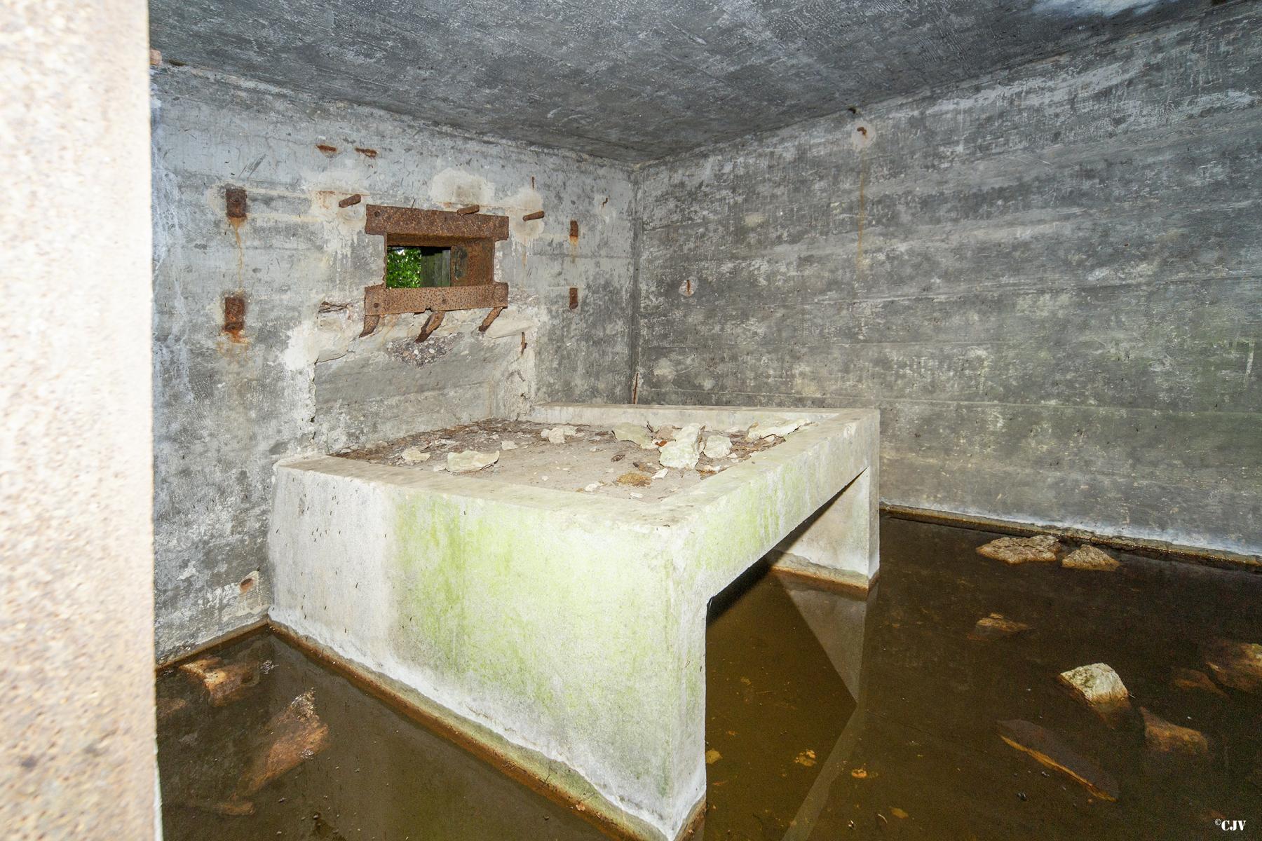 Ligne Maginot - M65B - BOIS DE BRILL 1 - (Blockhaus pour arme infanterie) - L'intérieur