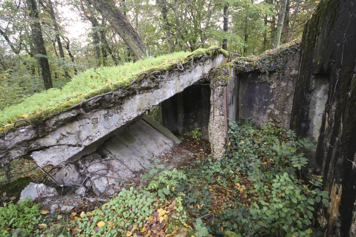 Ligne Maginot - MARIENTHAL 1 (AVANT POSTE) - (Blockhaus pour canon) - 